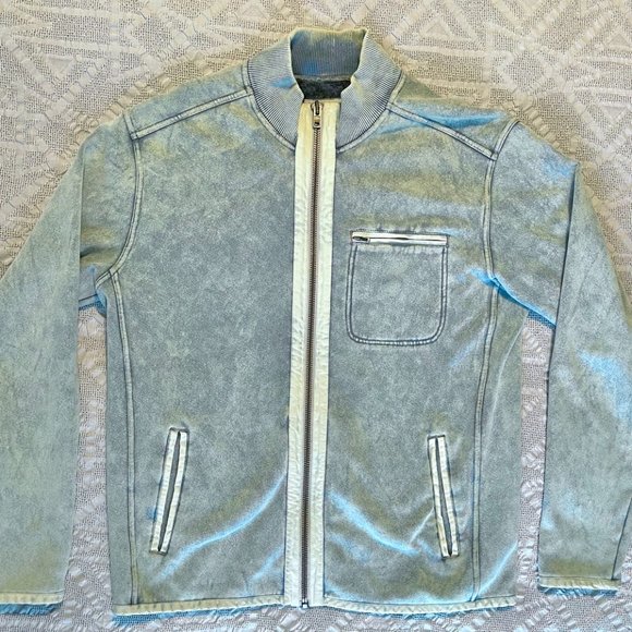 Men's Zip-Up Bomber Jacket - Picture 1 of 5
